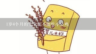 1岁4个月的宝宝能不能吃小公鸡