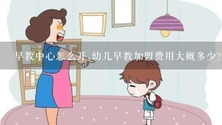 早教中心怎么开,幼儿早教加盟费用大概多少？