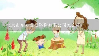 北京市东方爱婴咨询有限公司怎么样？