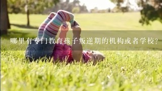 哪里有专门教育孩子叛逆期的机构或者学校？